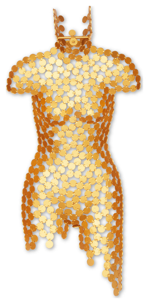 Female Torso, Gold Leaf