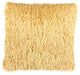 Mina Victory TL048 Throw Pillow, Yellow, 20" x 20"