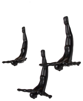 Wall Diver, Black 3-Pack