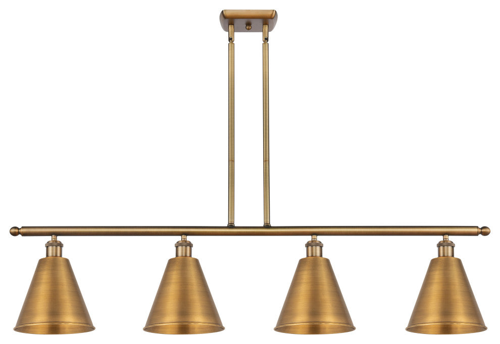 Ballston Cone Island Light, Brushed Brass, Brushed Brass