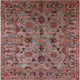 Ahgly Company Indoor Square Mid-Century Modern Area Rugs, 3' Square