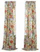 Greenland Home Astoria Curtain Panel Pair White, 63