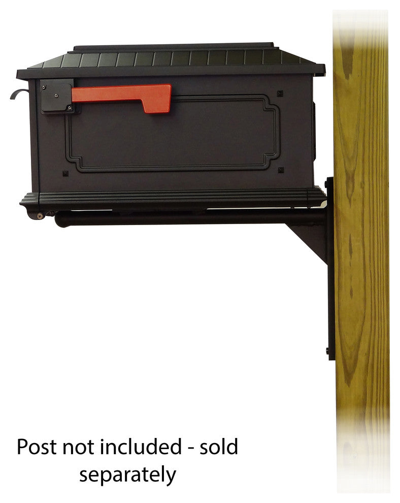 Kingston Curbside Mailbox With Ashley Front Single Mailbox Mounting Bracket