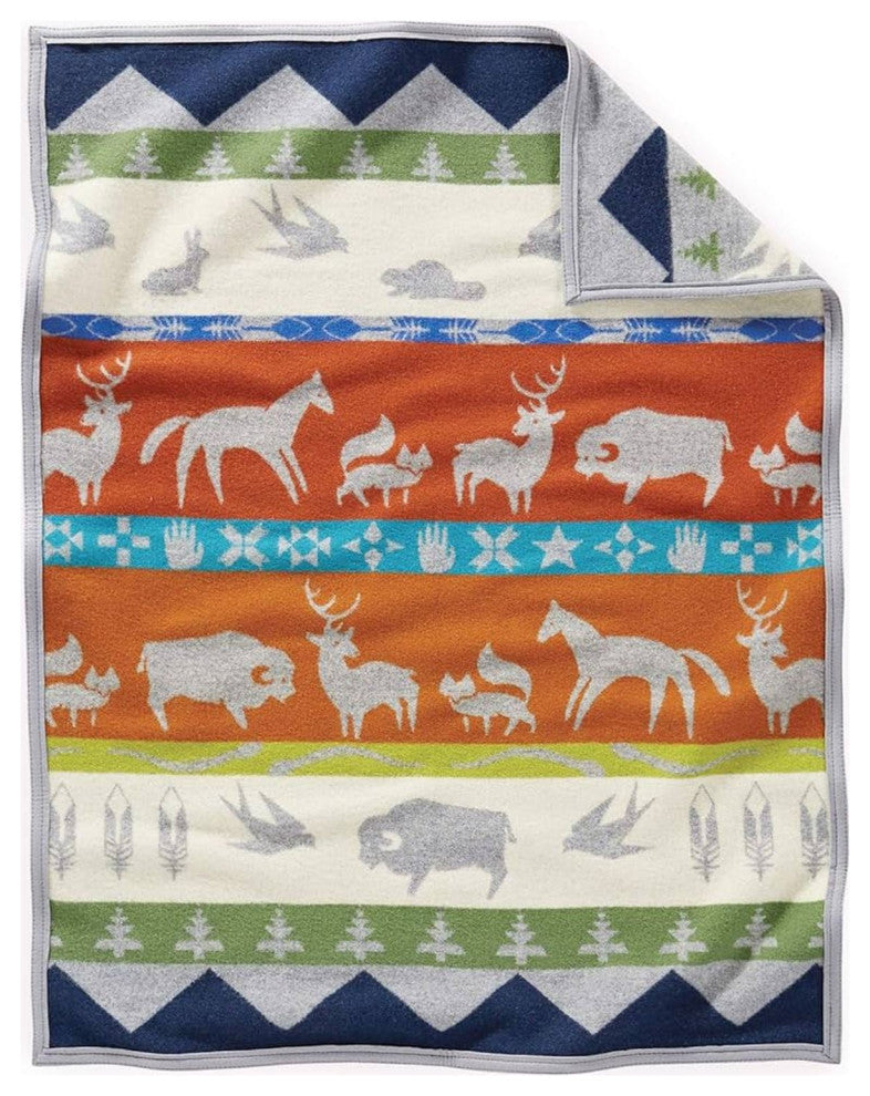 Pendleton Shared Paths Crib Blanket
