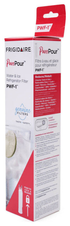 1 Pack Frigidaire PurePour FPPWFU01 Refrigerator Water Filter PWF-1