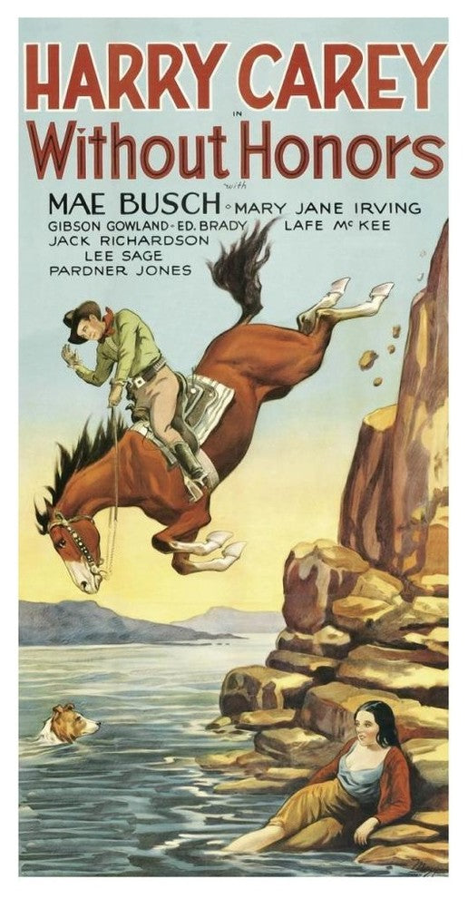 "Vintage Westerns: Without Honors" Digital Paper Print, 38"x74"