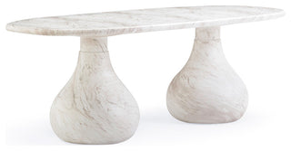 Smooch Indoor/Outdoor Dining Table, White, 87"