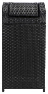 Safavieh Outdoor Serapis Trash Bn Black
