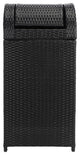Safavieh Outdoor Serapis Trash Bn Black