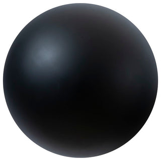 Ball on the Wall, Matte Black, Medium