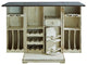 Picket House Nixie Bar, Antique White