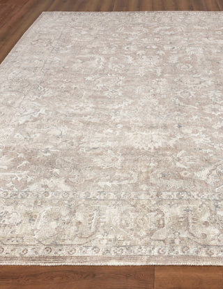 Tuscany Handmade Hand Loomed Wool and Bamboo Silk Tan Area Rug