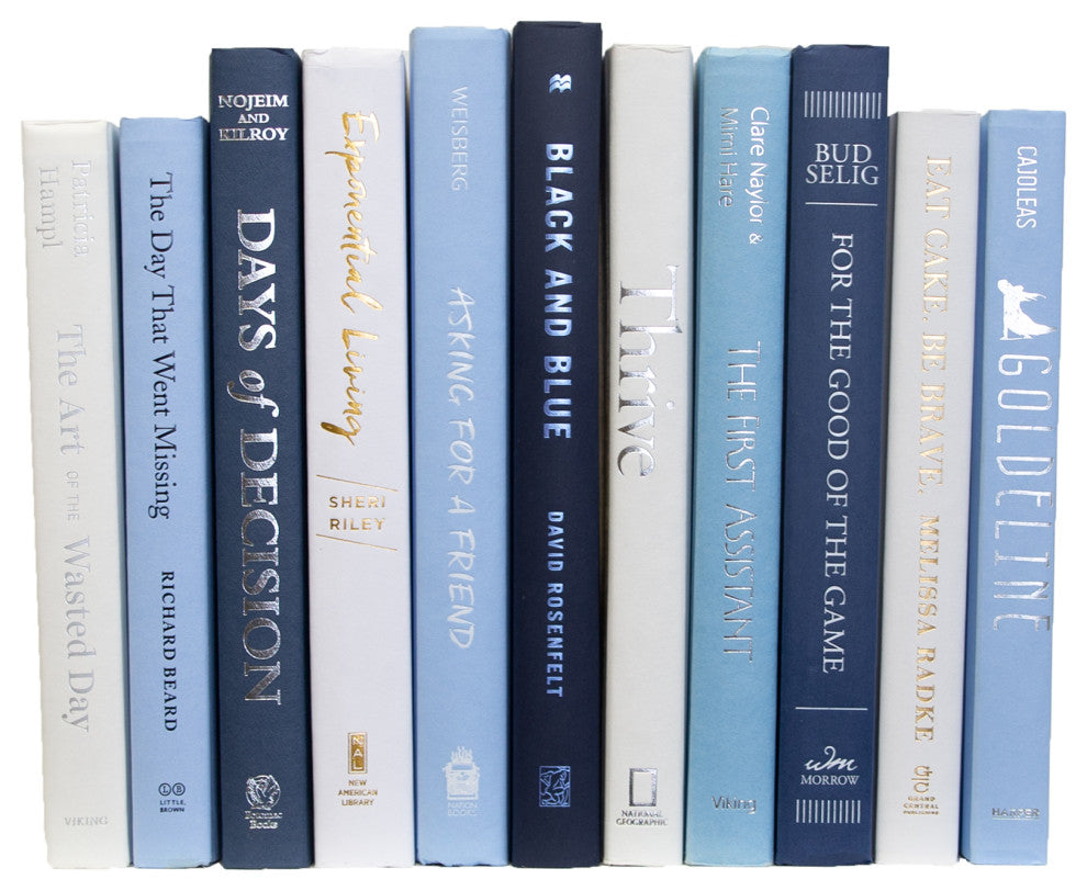 Decorative Books - Blue Oasis Books - Books By The Foot