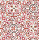Florentine Tile Pattern Wallpaper, Pink, Bolt