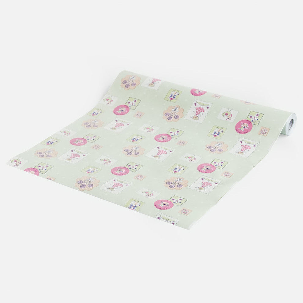 Little Princess Honeydew - Vinyl Self-Adhesive Wallpaper Prepasted Decor (Roll)