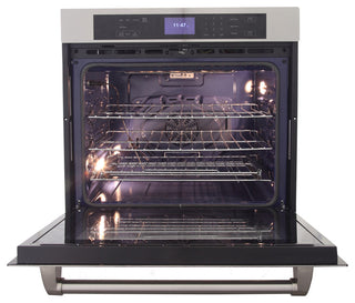 Kucht 30in. Single Electric Wall Oven with Convection and in Stainless Steel