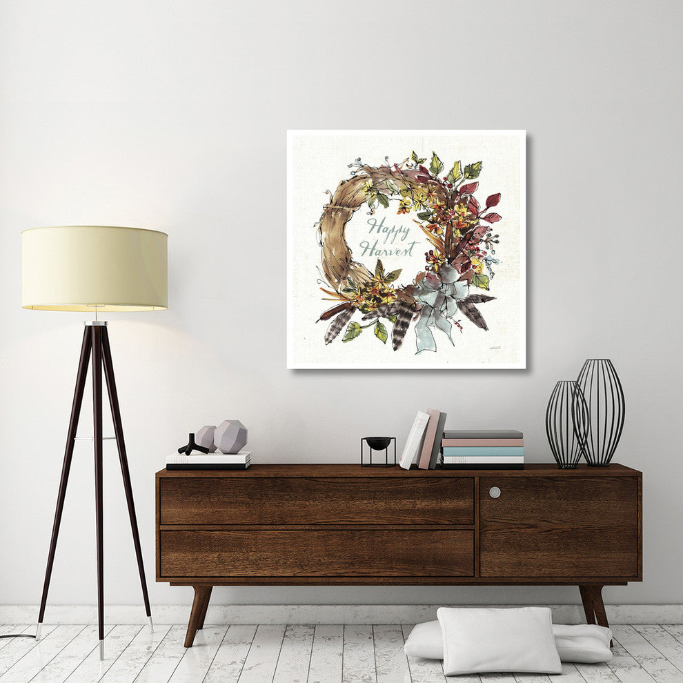 "Festive Foliage V" Digital Paper Print by Anne Tavoletti, 42"x42"