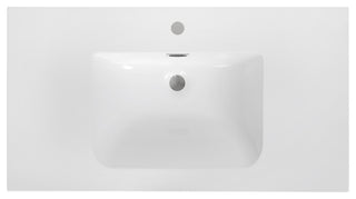 35" Solid Surface Resin Streamline K-1706-35 Vanity Top