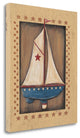 "Sailboat" By Jo Moulton, Giclee Print on Gallery Wrap Canvas, Ready to Hang