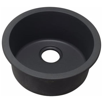 Elkay 18 1/8" One Bowl Drop In/Undermount Granite Kitchen Sink, ELG16FBGY0