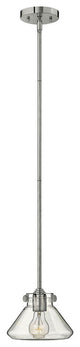 Hinkley Congress Small Retro Glass Pendant, Chrome