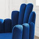Viceroy Performance Velvet Dining Chair Set of 2, Gold Navy