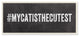 Hashtag # My Cat is the Cutest Textual Art Wall Plaque