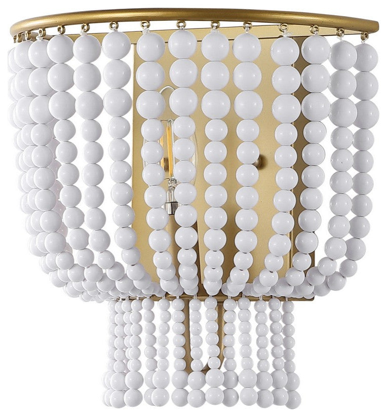 Safavieh Celyn Wall Sconce Brass/White