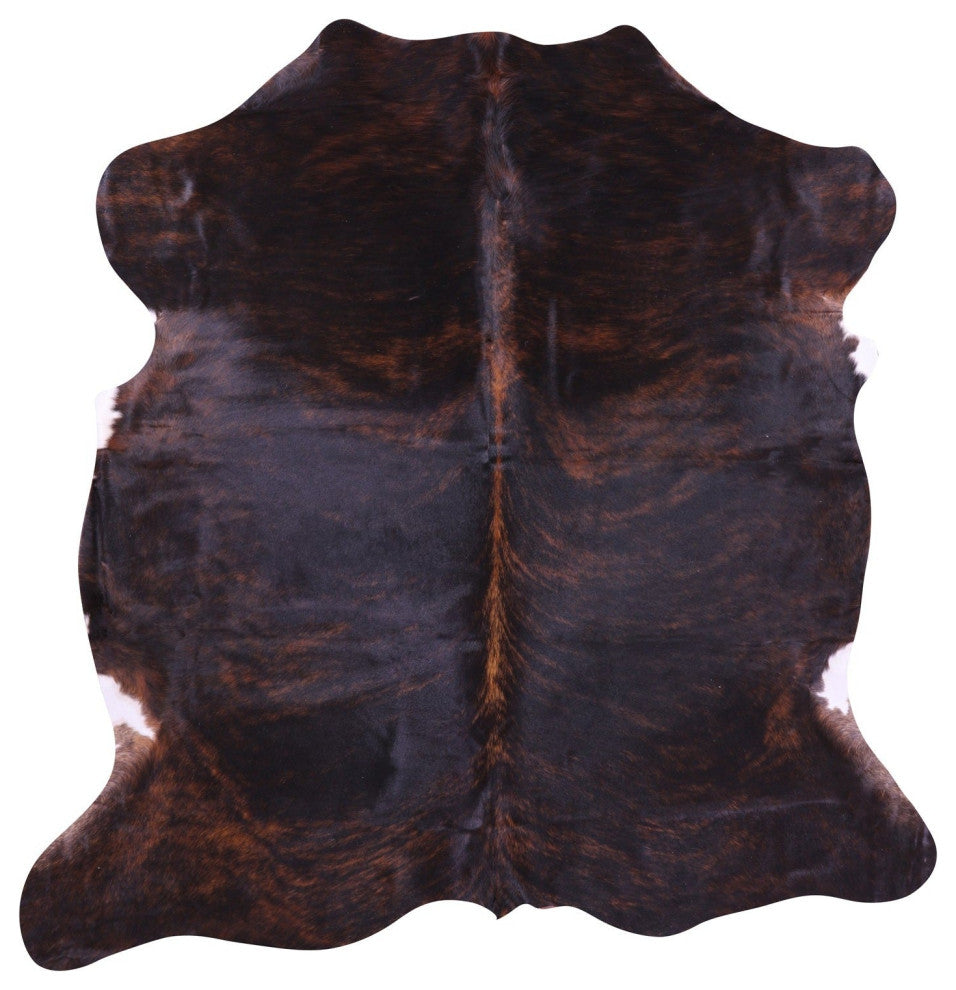 Natural Cowhide Rug 6' 5" X 6' 6" C1882