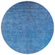 Ahgly Company Indoor Round Mid-Century Modern Area Rugs, 3' Round