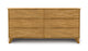 Linn 6 Drawer Dresser, Natural Cherry