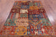 Super Kazak Handmade Wool Rug 5' 7" X 7' 7" Q11091