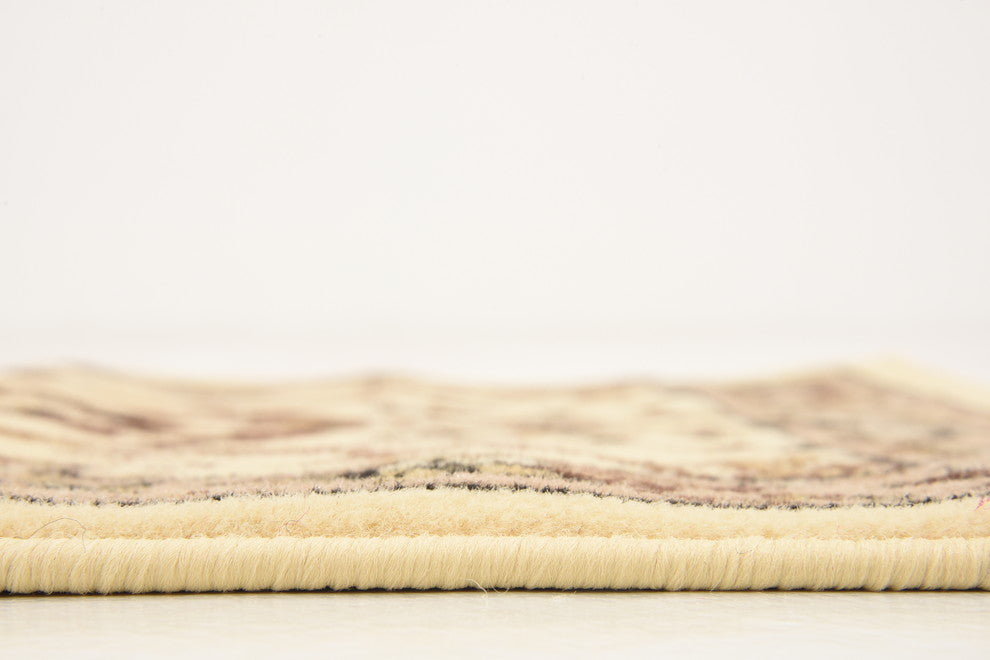 Unique Loom Ivory Washington Sialk Hill 2'' 2 x 8'' 2 Runner Rug