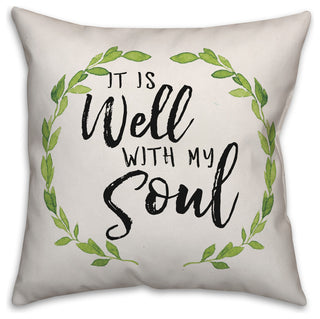 It is Well with my Soul 20x20 Throw Pillow