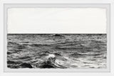 "Ocean Storm Brewing" Framed Painting Print, 45x30