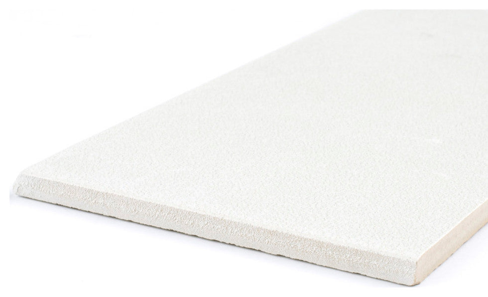 Twenties Bullnose White Ceramic Floor and Wall Trim