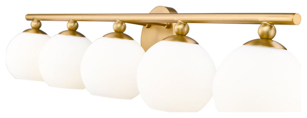 Z-Lite 1100-5V Neoma 5 Light 8"W Vanity Light - Chrome