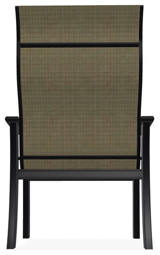 St. Catherine Sling Outdoor Armchair, Elevation Stone/Black
