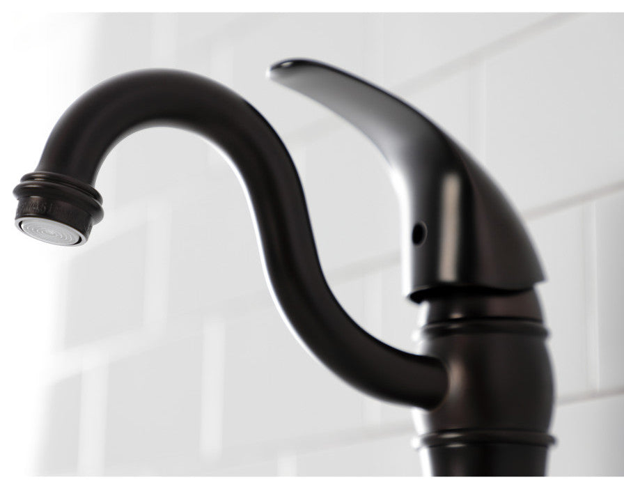 Kingston Brass KB3425LL Vessel Sink Faucet, Oil Rubbed Bronze