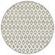 Sullivan's Island Accent Rug, Indoor/Outdoor, Pearl Dune, Round 9'