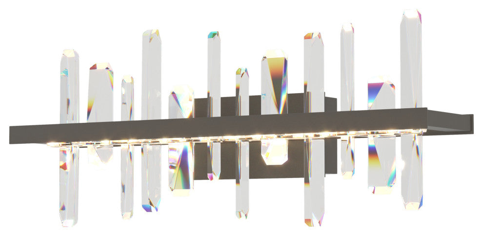 Solitude LED Sconce, Dark Smoke