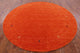 8' Round Persian Gabbeh Hand-Knotted Rug Q6978