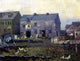 Robert Spencer The Marble Shop, 21"x28" Gallery Wrapped Canvas Print
