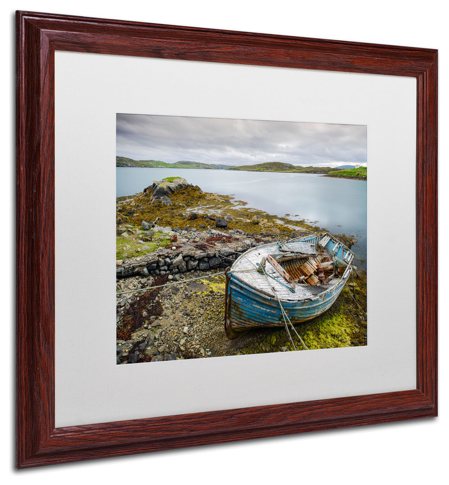 Michael Blanchette Photography 'Out of Service' Matted Framed Art, 20x16
