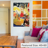 "Rhapsody" by Kim Parker Canvas Print, 40"x26"