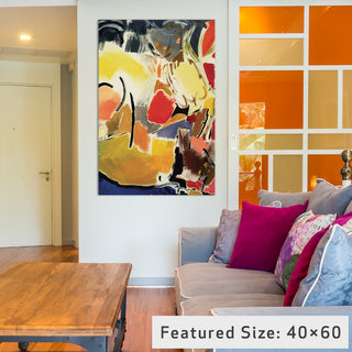 "Rhapsody" by Kim Parker Canvas Print, 40"x26"