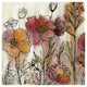 "Contemporary Botanical Cream II" Paper Print by Silvia Vassileva, 42"x42"