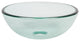 Bonificare Clear Mini 12" Glass Vessel Bathroom Sink