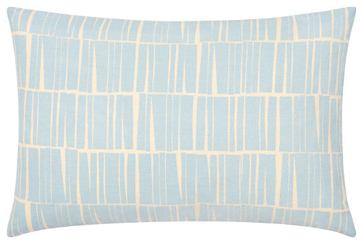Surya Natur Pillow Shell With Down Insert 13"H X 20"W Light Blue