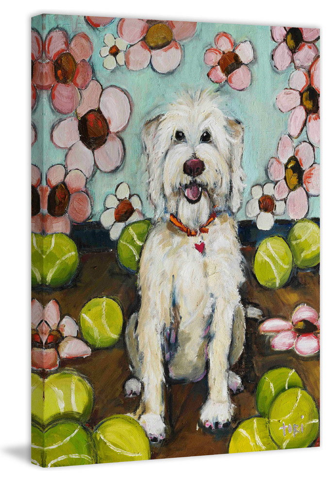 "Rosie" Painting Print on Canvas by Tori Campisi
